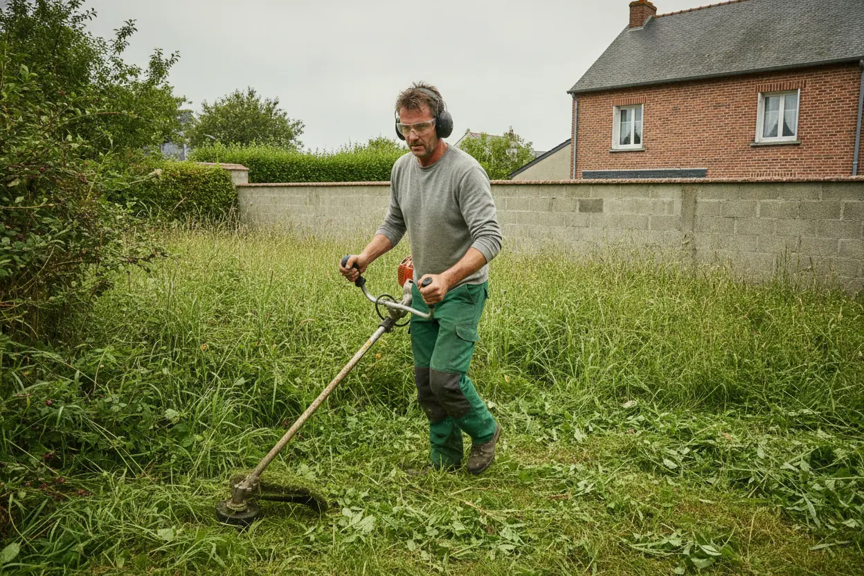 Débroussaillage professionnel et nettoyage de terrains au Havre